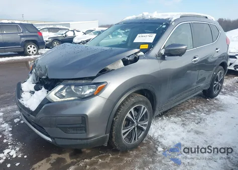 2019 Nissan Rogue Sv из США, поврежденный, VIN JN8AT2MV4KW381269